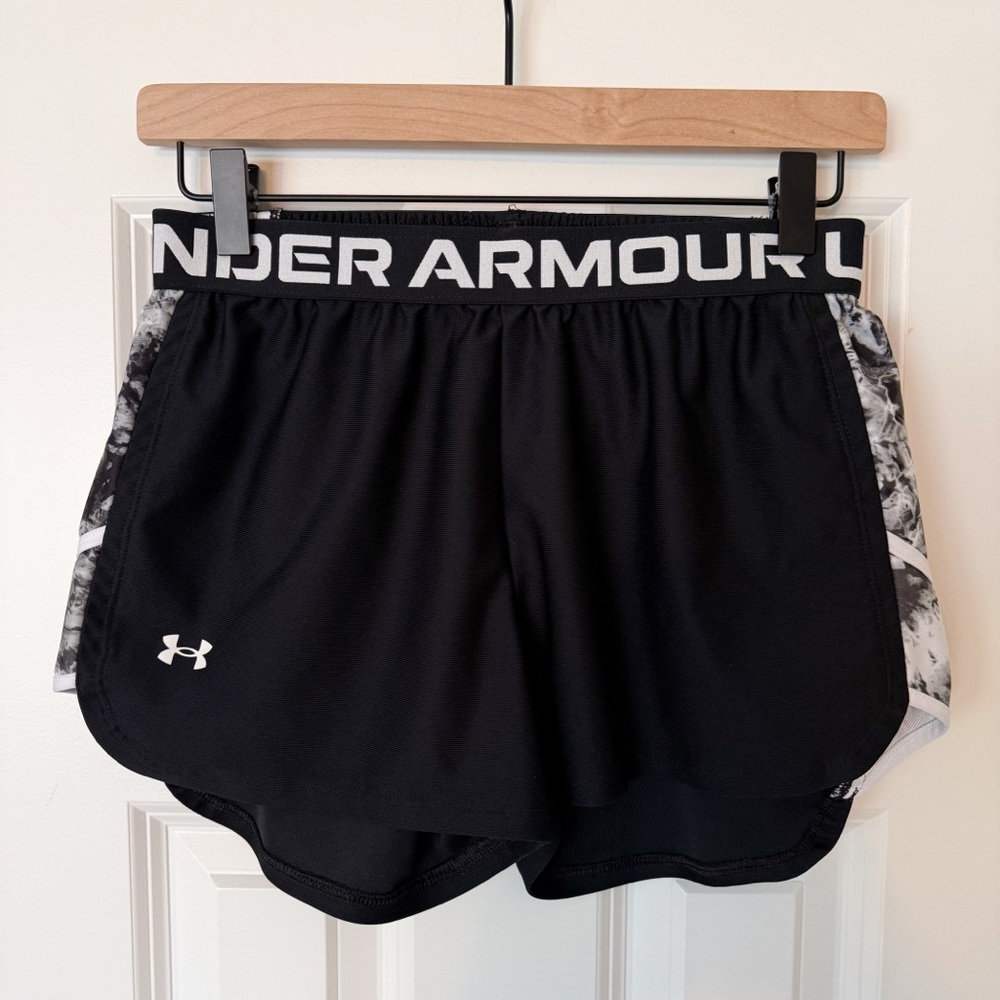 Under Armour Play Up Print Inset Athletic Shorts